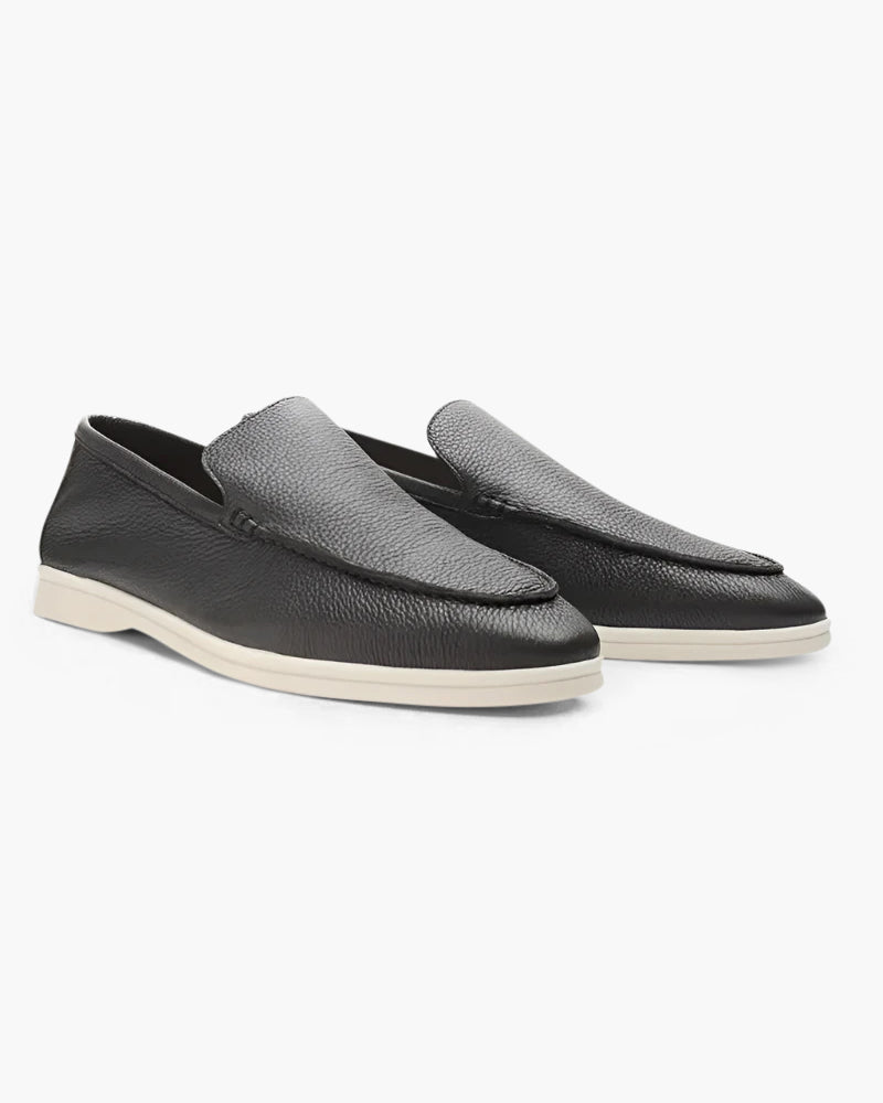 NOUVEAU RICHE Herren Mokassins Elegantes Design Dunkelgrün