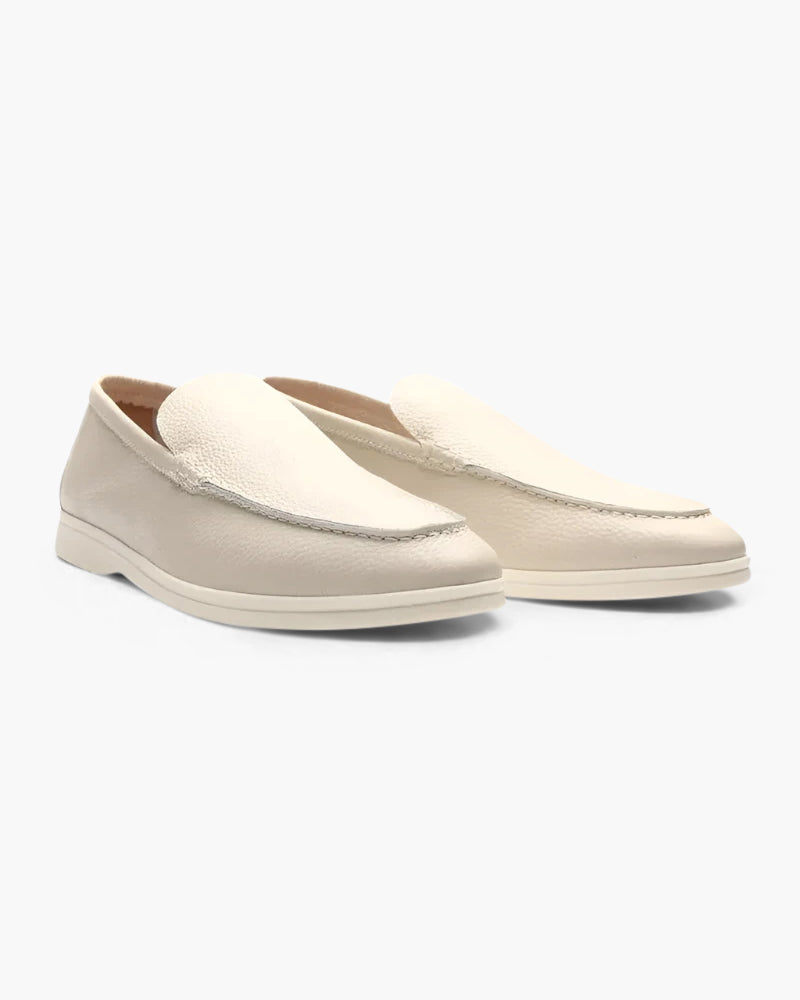 NOUVEAU RICHE Herren Mokassins Elegantes Design Nude