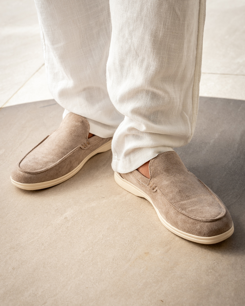 NOUVEAU RICHE Herren Mokassins Wildleder Eleganz mit Unterstützender Innensohle