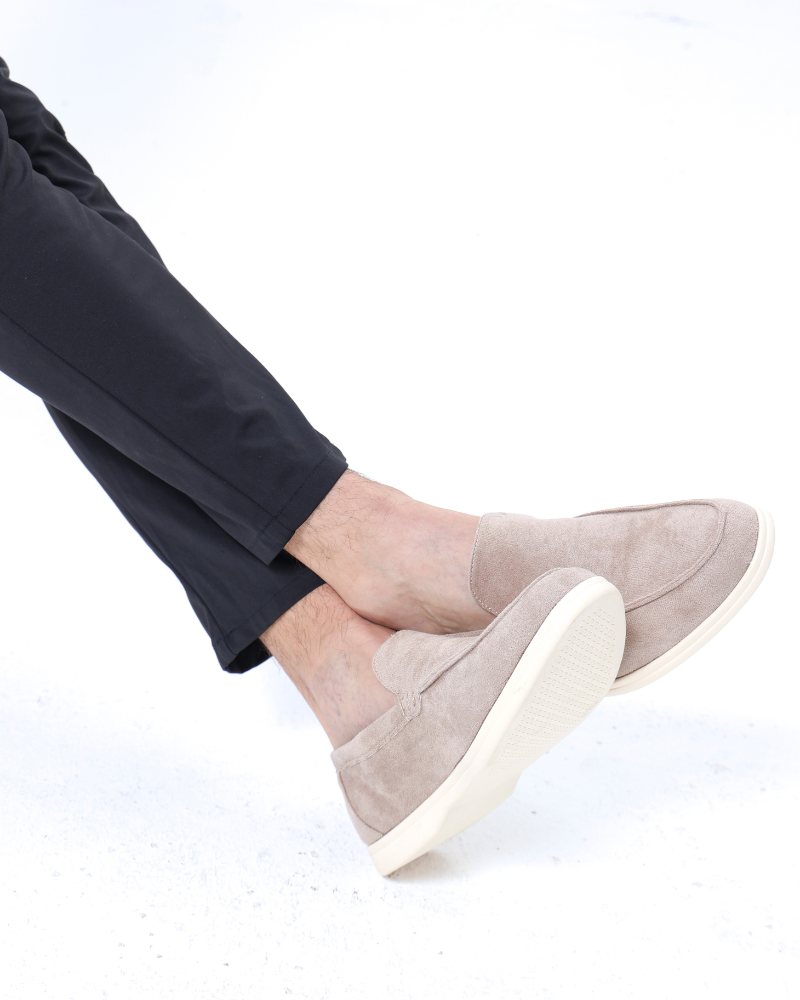 NOUVEAU RICHE Herren Mokassins Wildleder Eleganz mit Unterstützender Innensohle