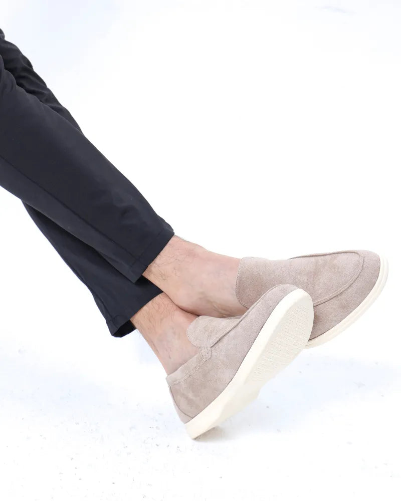 NOUVEAU RICHE Herren Mokassins Wildleder Eleganz mit Unterstützender Innensohle