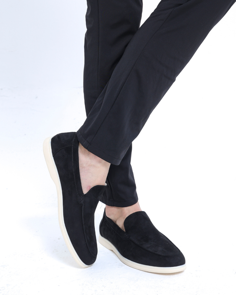 NOUVEAU RICHE Herren Mokassins Wildleder Eleganz mit Unterstützender Innensohle