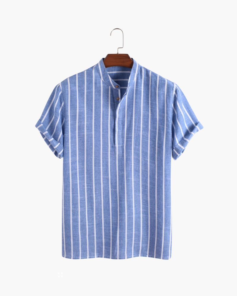 NOUVEAU RICHE Herren Poloshirt Bio-Baumwolle Segler-Stil Navy Default