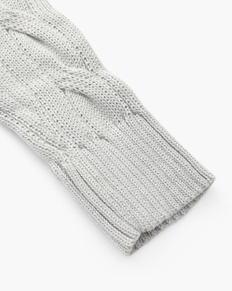 NOUVEAU RICHE Herren Pullover Baumwolle Halbzipper Langarm