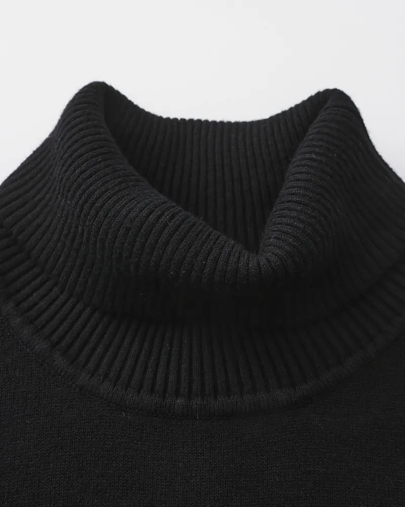 NOUVEAU RICHE Herren Rollkragen Pullover Atmungsaktiv