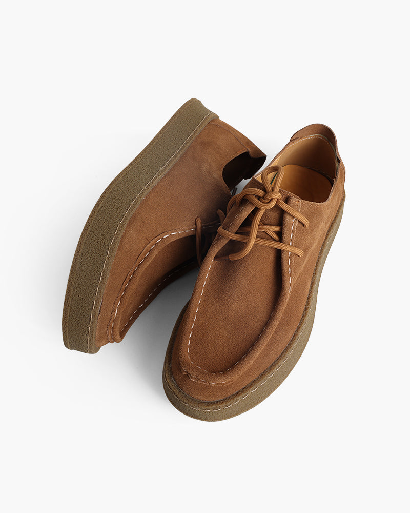 NOUVEAU RICHE Herren Schuhe Wildleder Slipper mit Gummisohle
