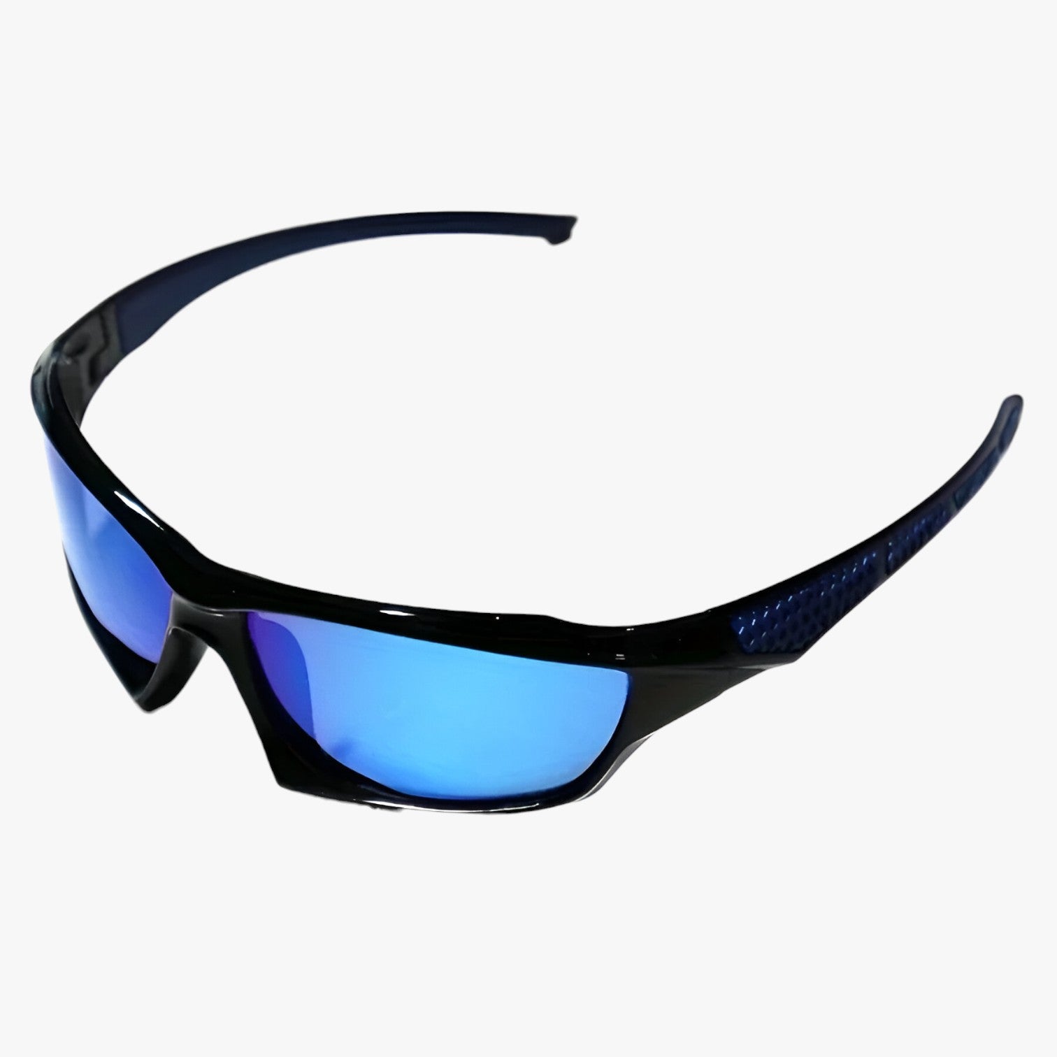 NOUVEAU RICHE Herren Sportbrille Metallrahmen Polarisierende UV400 Gläser