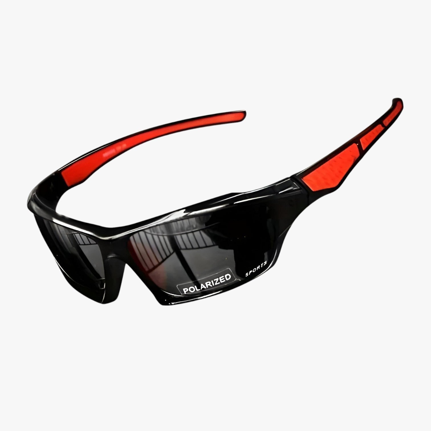 NOUVEAU RICHE Herren Sportbrille Metallrahmen Polarisierende UV400 Gläser