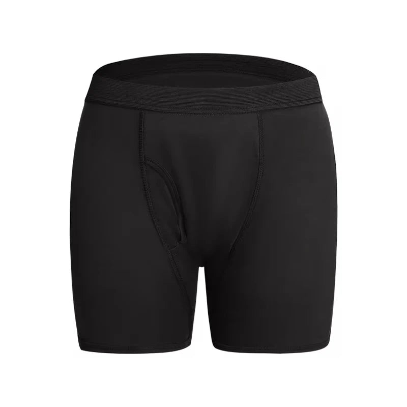 NOUVEAU RICHE Herren Ultra-Saugfähige Inkontinenz Unterwäsche Flache Schwarz