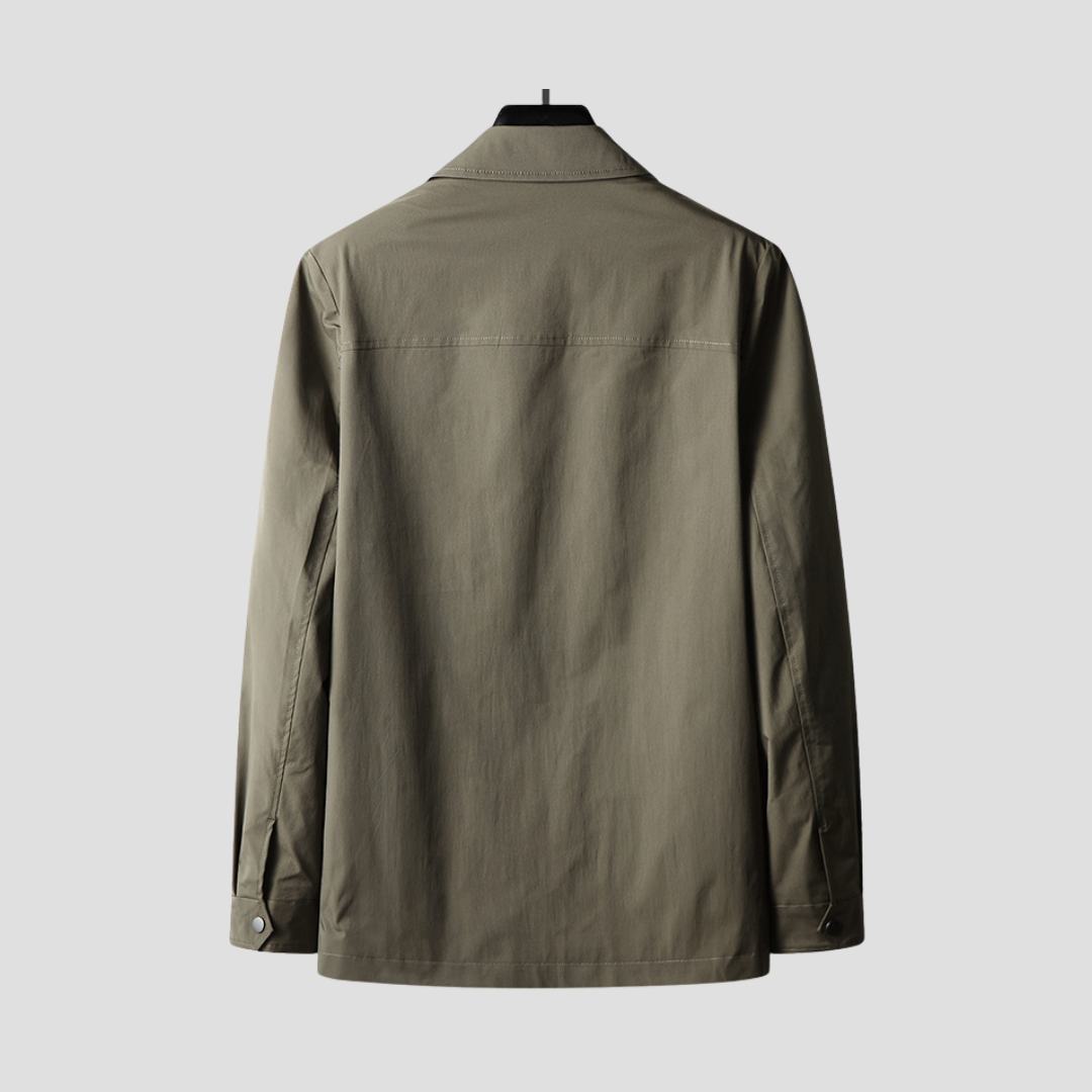 NOUVEAU RICHE Feldjacke Strapazierfähiger Stoff Strukturierter Schnitt