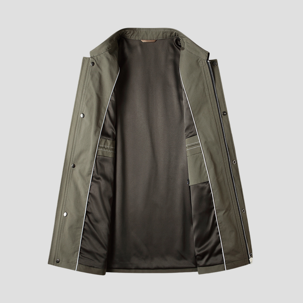 NOUVEAU RICHE Feldjacke Strapazierfähiger Stoff Strukturierter Schnitt