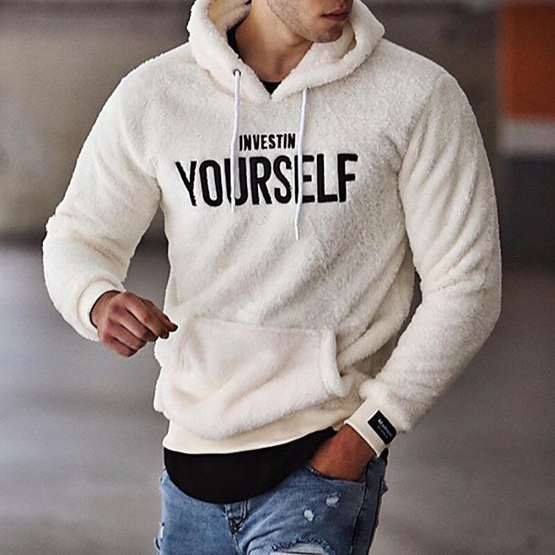 NOUVEAU RICHE Hermosa | Herren & Damen Hoodie mit Kapuze - Hochwertiger & Günstiger Kapuzenpullover Weiß