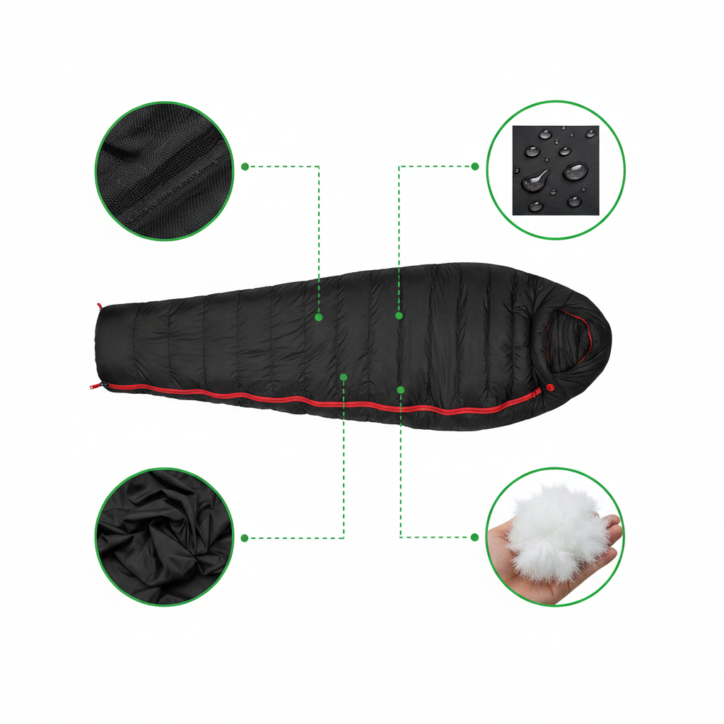 NOUVEAU RICHE Winterschlafsack – ArcticNest
