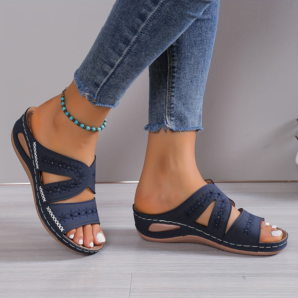 NOUVEAU RICHE Marquise | Damen-Komfortsandalen – Stützender Sitz & leichtes Design