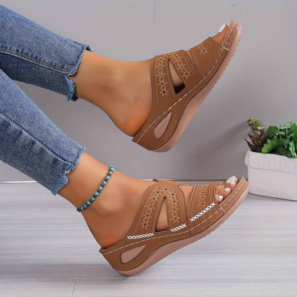 NOUVEAU RICHE Marquise | Damen-Komfortsandalen – Stützender Sitz & leichtes Design