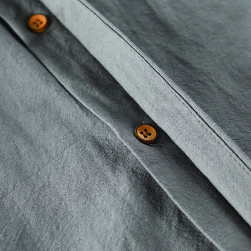 NOUVEAU RICHE Herrenhemd Im Japanischen Stil Mit Einzigartigem Design