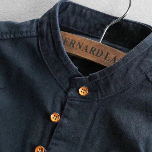 NOUVEAU RICHE Herrenhemd Im Japanischen Stil Mit Einzigartigem Design
