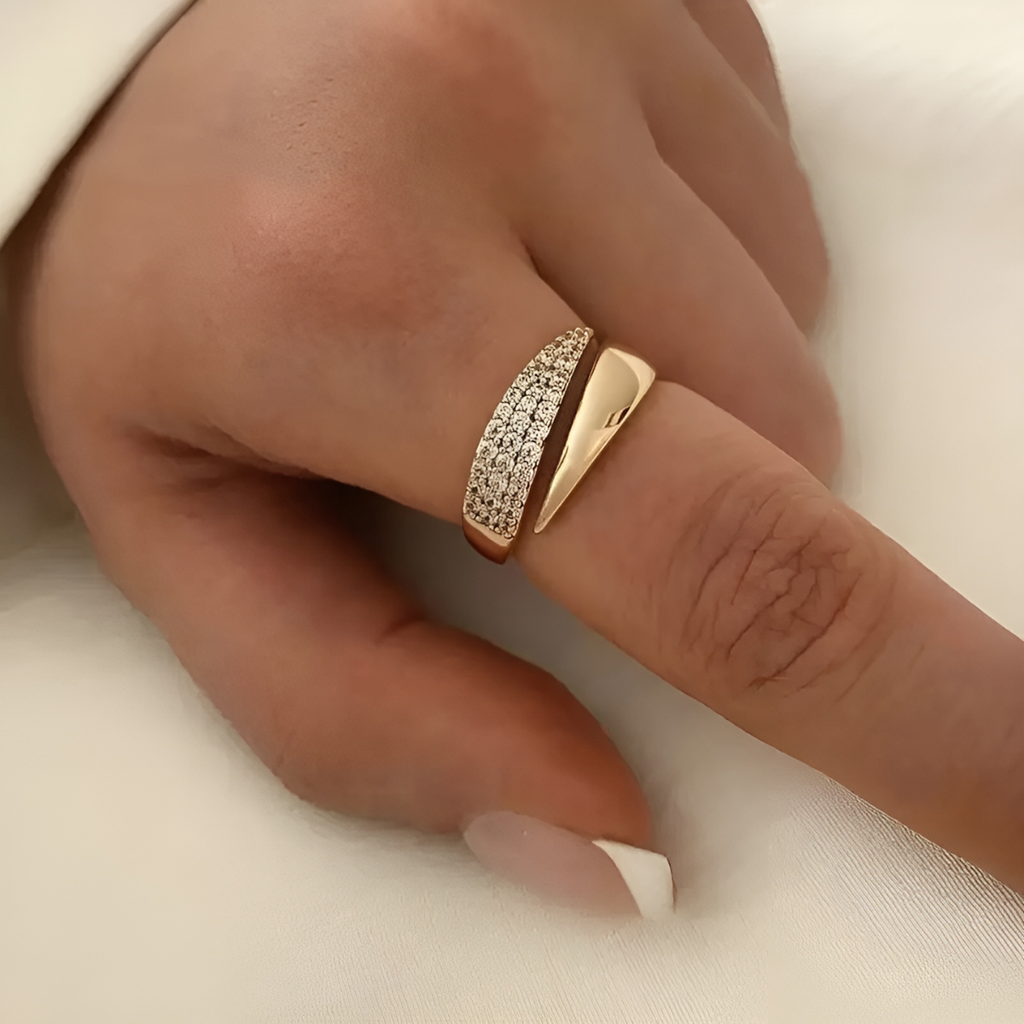 NOUVEAU RICHE Eleganter Haven Ring Schmuckstück Accessoire Stil Komfort Selbstbewusstsein