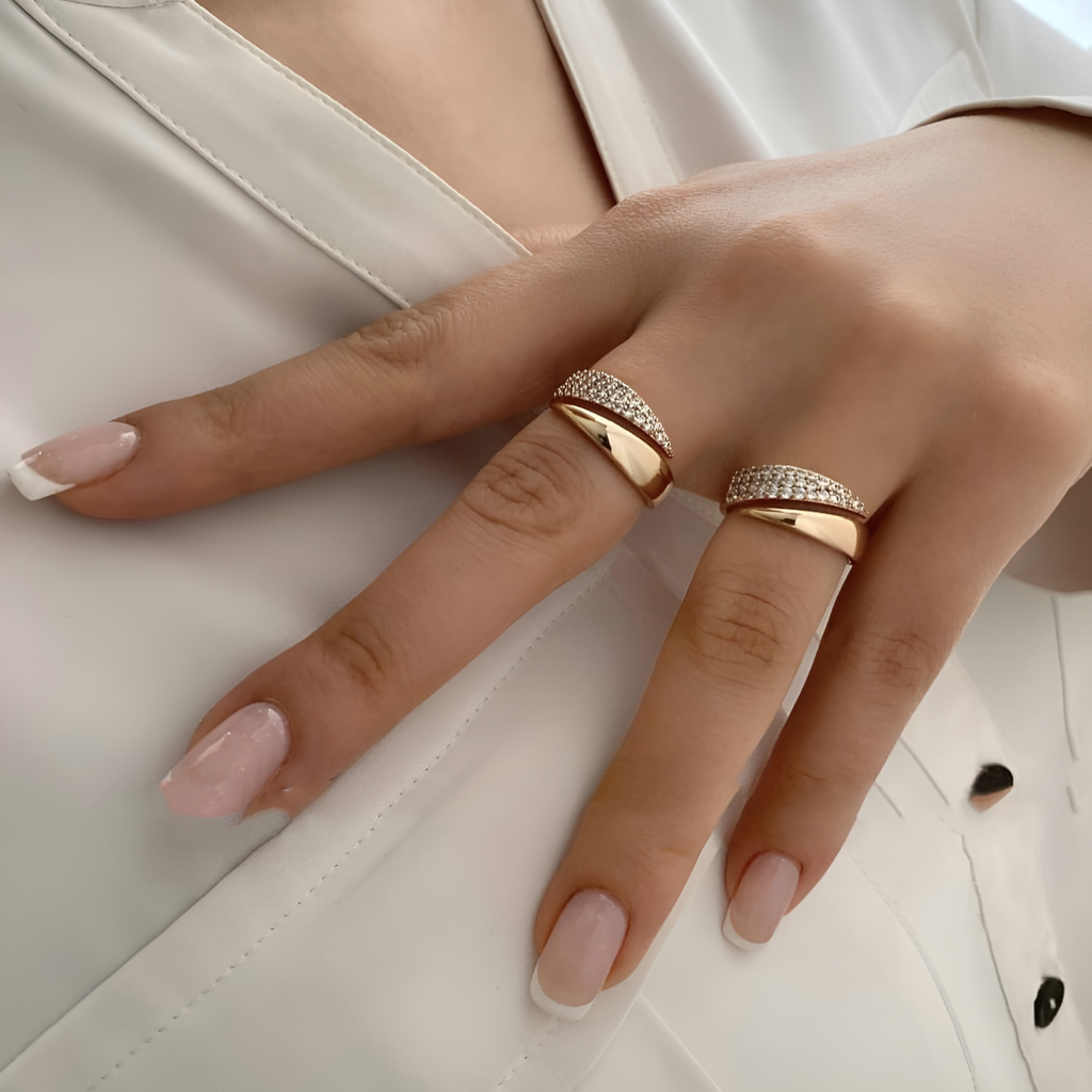 NOUVEAU RICHE Eleganter Haven Ring Schmuckstück Accessoire Stil Komfort Selbstbewusstsein