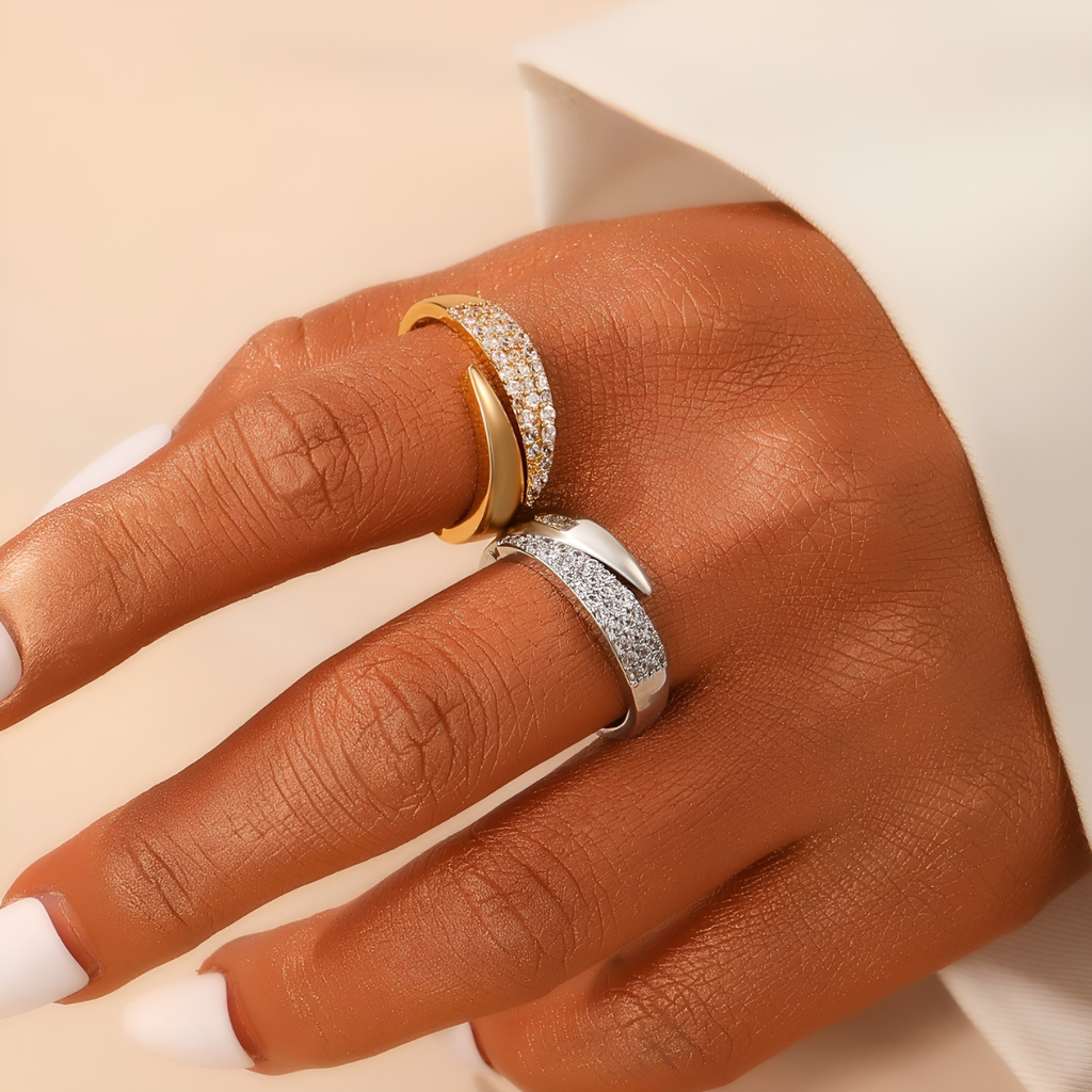NOUVEAU RICHE Eleganter Haven Ring Schmuckstück Accessoire Stil Komfort Selbstbewusstsein