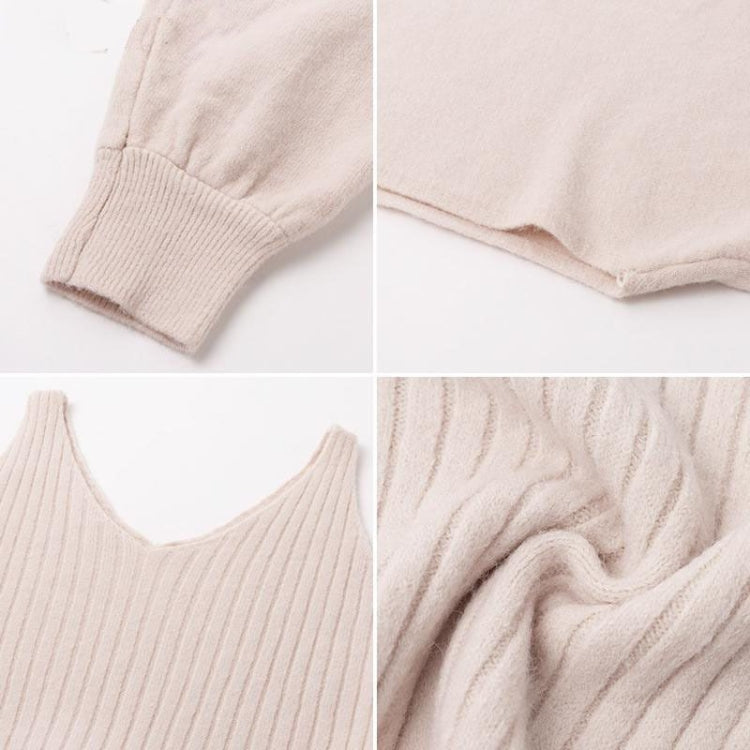 NOUVEAU RICHE Umstandsset – Umstandskleid mit Pullover, Stilvolles & Bequemes Set für Werdende Mütter, Dehnbar, Einheitsgrösse – Luna