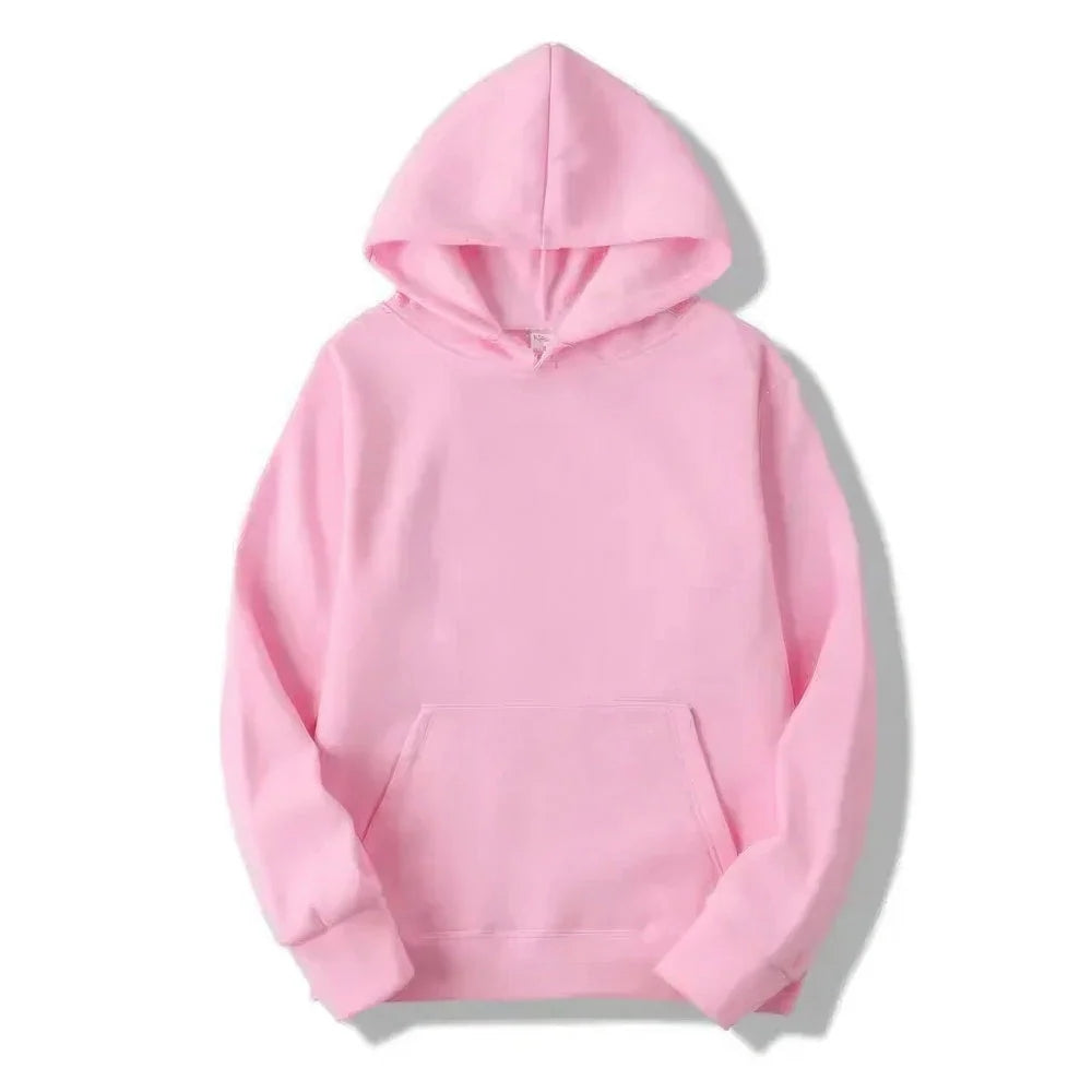NOUVEAU RICHE Kapuzenpulli mit langen Ärmeln - verstellbare Passform und entspannter Komfort Rosa