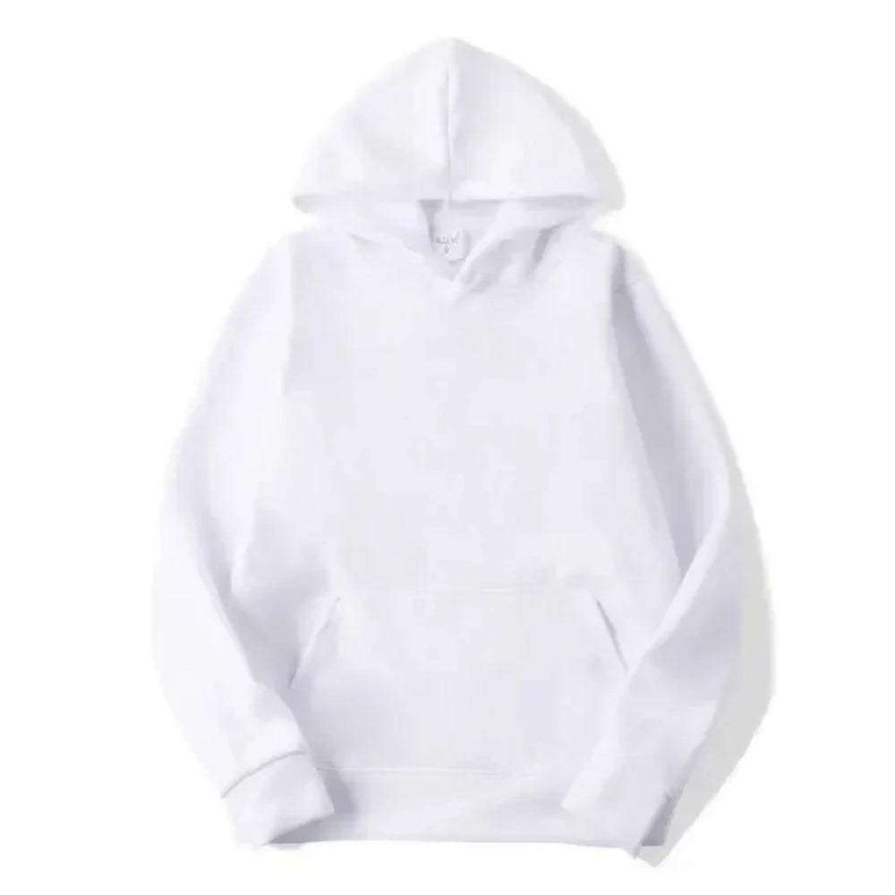 NOUVEAU RICHE Kapuzenpulli mit langen Ärmeln - verstellbare Passform und entspannter Komfort Weiß