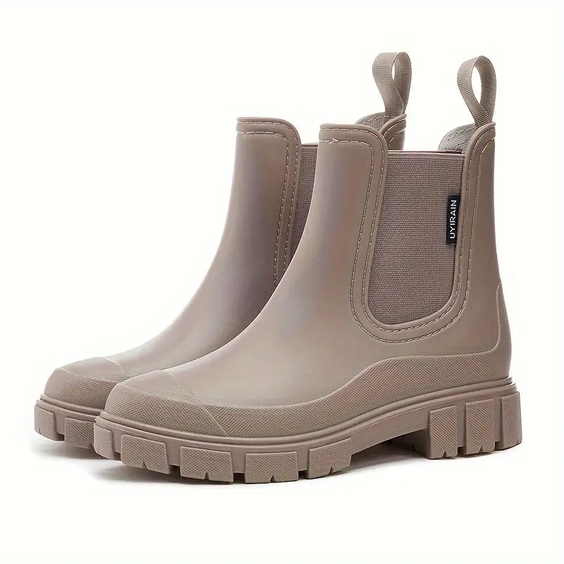 NOUVEAU RICHE Stiefel Chelsea Slip On Wasserdicht Alltagstauglich Damen
