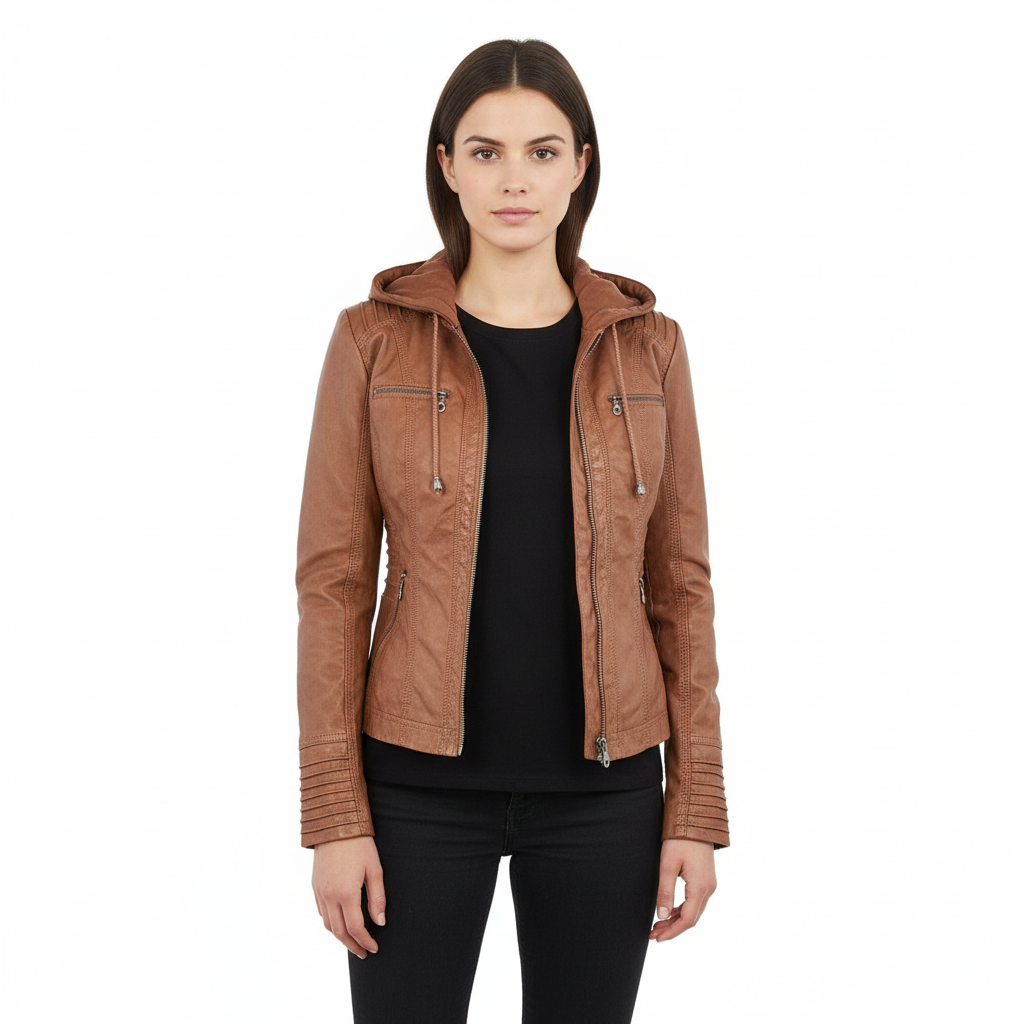 Damen Wetterfester Damen Jacke Mit Kapuze Alltagsbegleiter