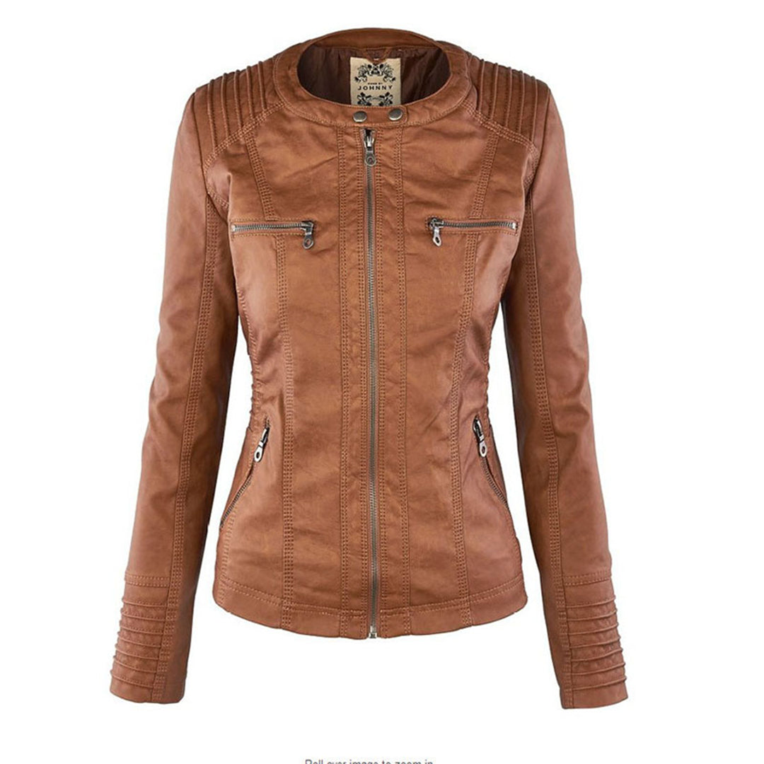 NOUVEAU RICHE Damen Wetterfester Damen Jacke Mit Kapuze Alltagsbegleiter