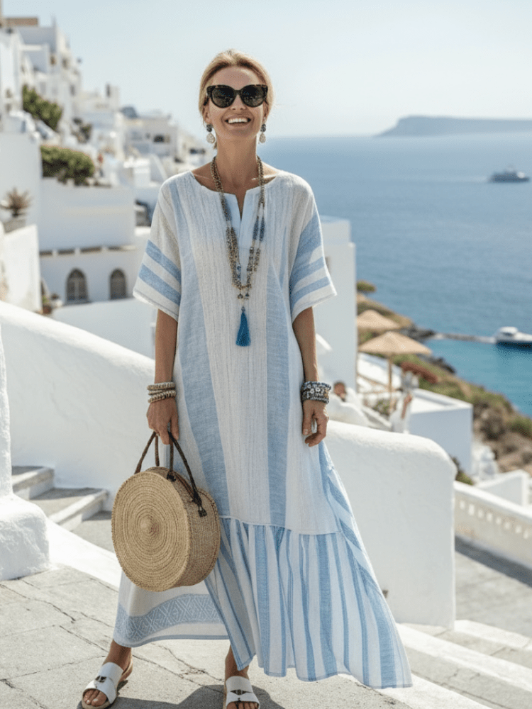 NOUVEAU RICHE Vyssion | Elegantes und zeitloses Sommer Maxikleid