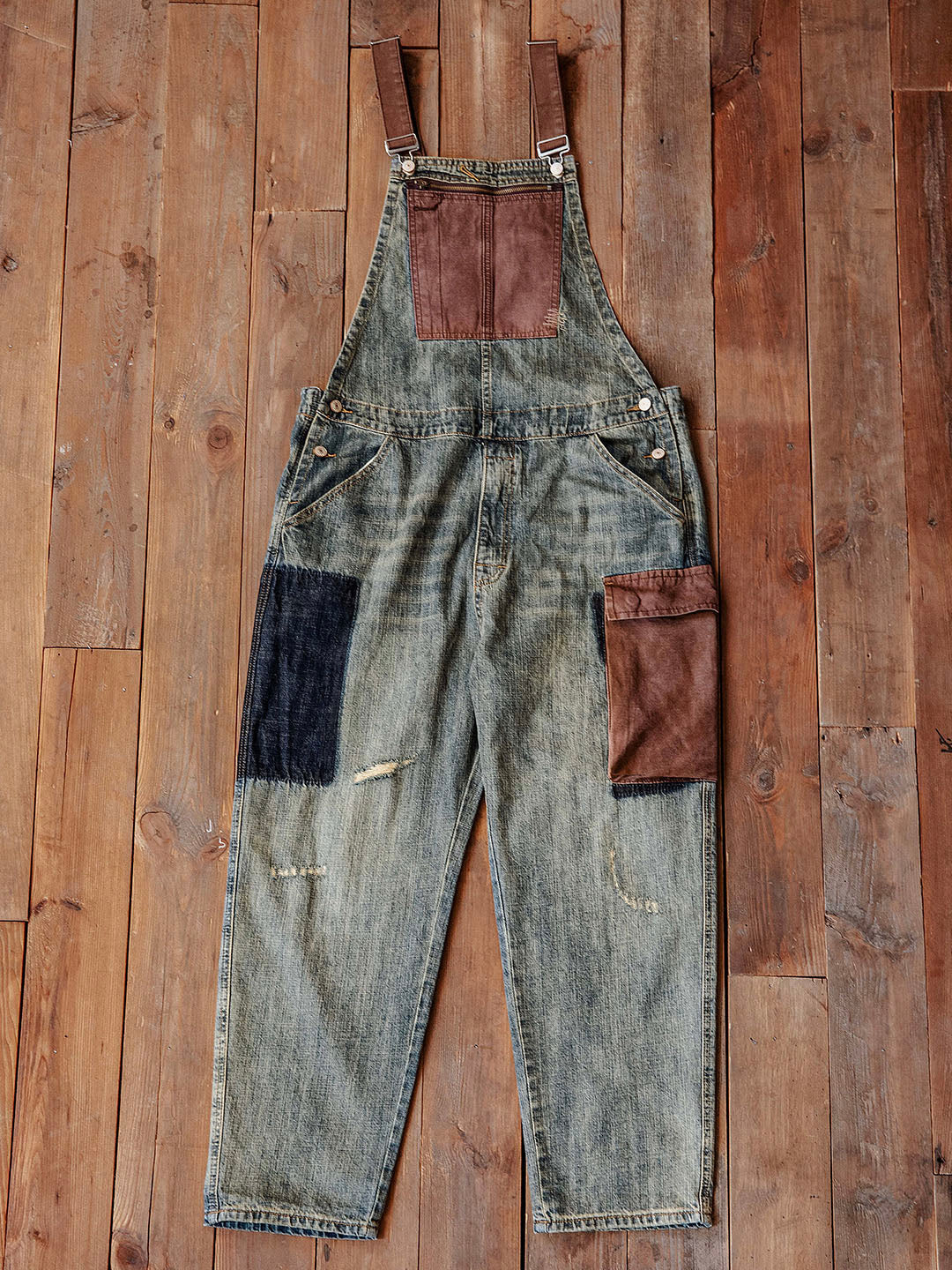 NOUVEAU RICHE Kontrastierender Herren Jeans Overall Klassischer Schnitt Vielseitig Bequem Für Elegante Und Legere Anlässe
