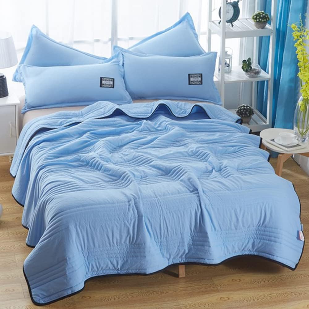 NOUVEAU RICHE Kühlende Decke Für Heiße Schläfer Und Nachtschweiß Nächte Blau
