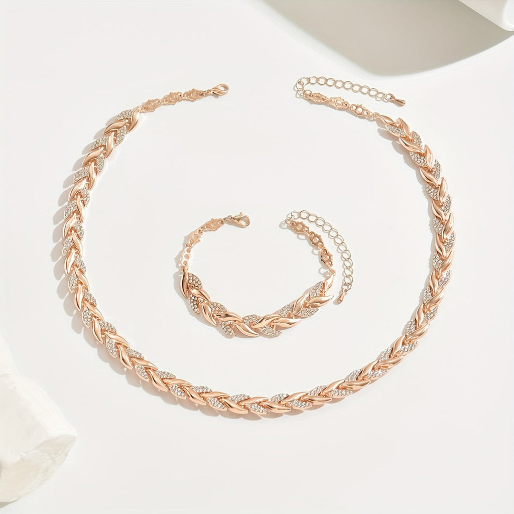 NOUVEAU RICHE Halskette & Armband Meerjungfrau Eleganz Innere Stärke Komfort