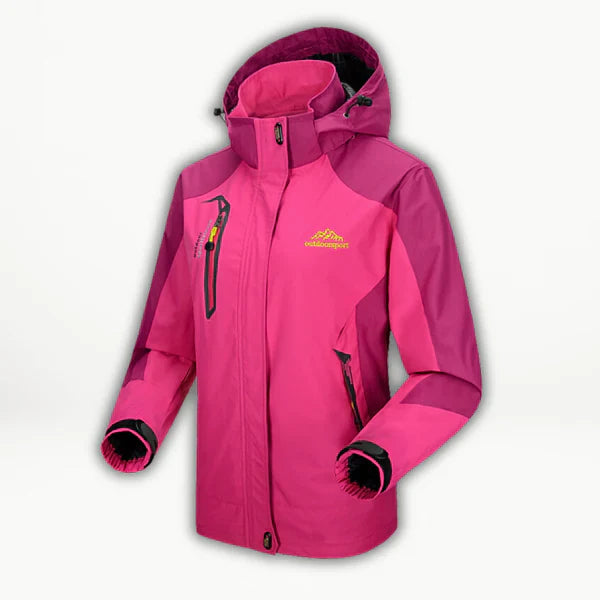 NOUVEAU RICHE Damenjacke Wasserdicht Atmungsaktiv Für Jedes Wetter Rosa