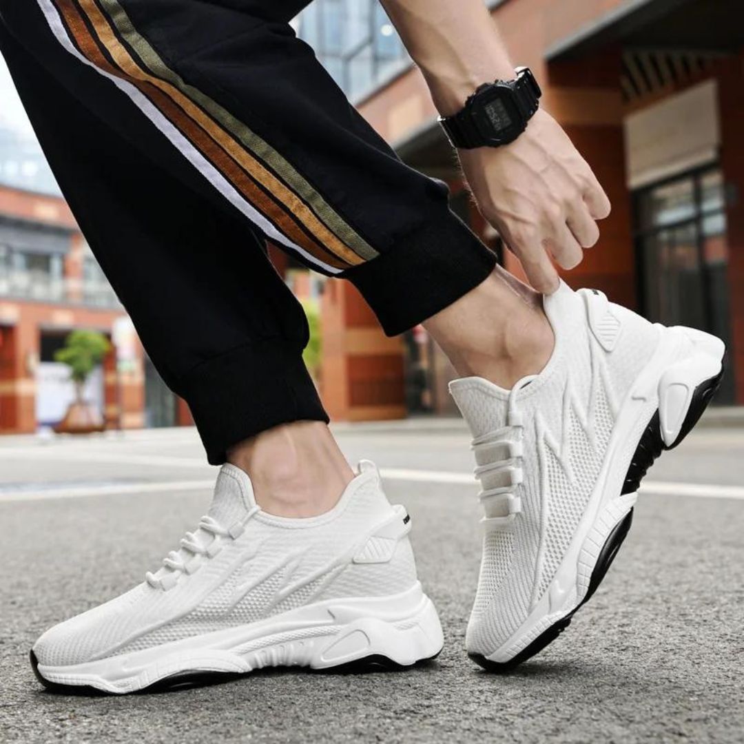 NOUVEAU RICHE Herren Sportschuhe Höhenerhöhung Atmungsaktiv Leicht Größe