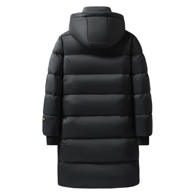 NOUVEAU RICHE Lange Winter-Daunenjacke für Herren