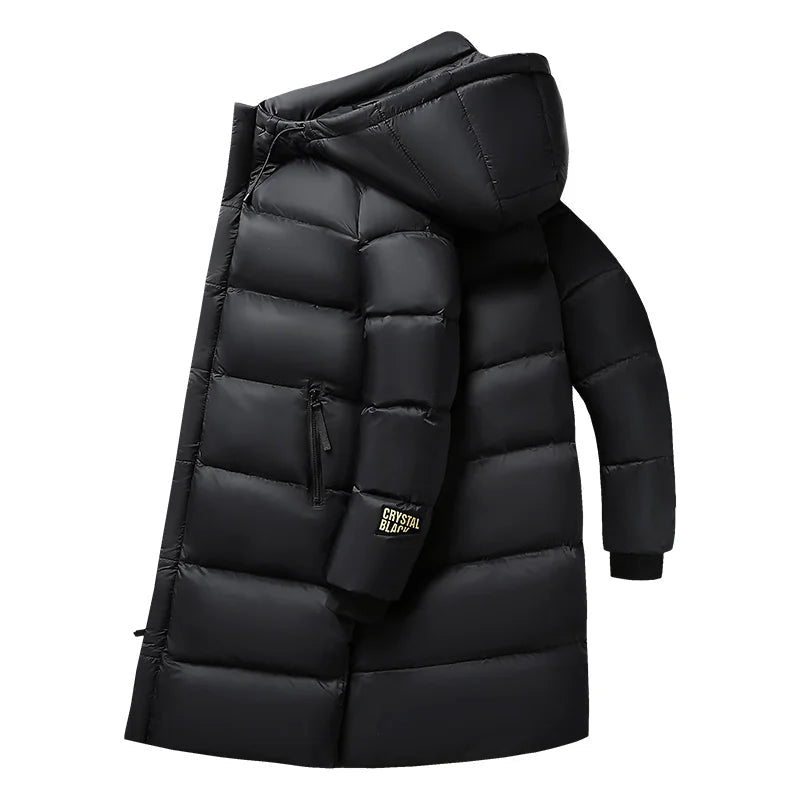 NOUVEAU RICHE Lange Winter-Daunenjacke für Herren