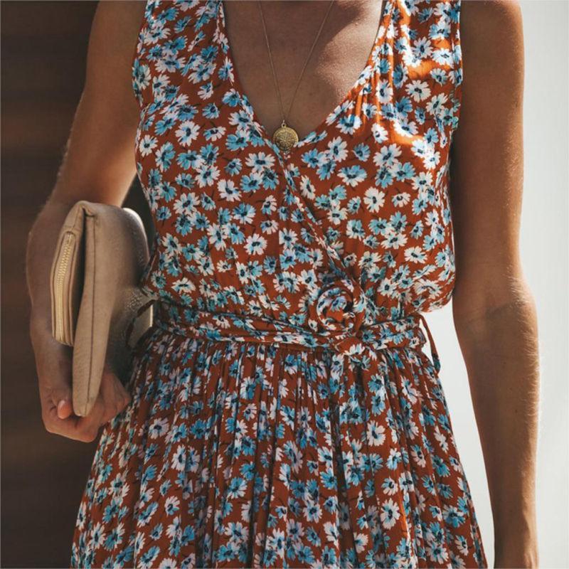 NOUVEAU RICHE Langes Bohemian Chic Maxikleid Für Elegante Anlässe