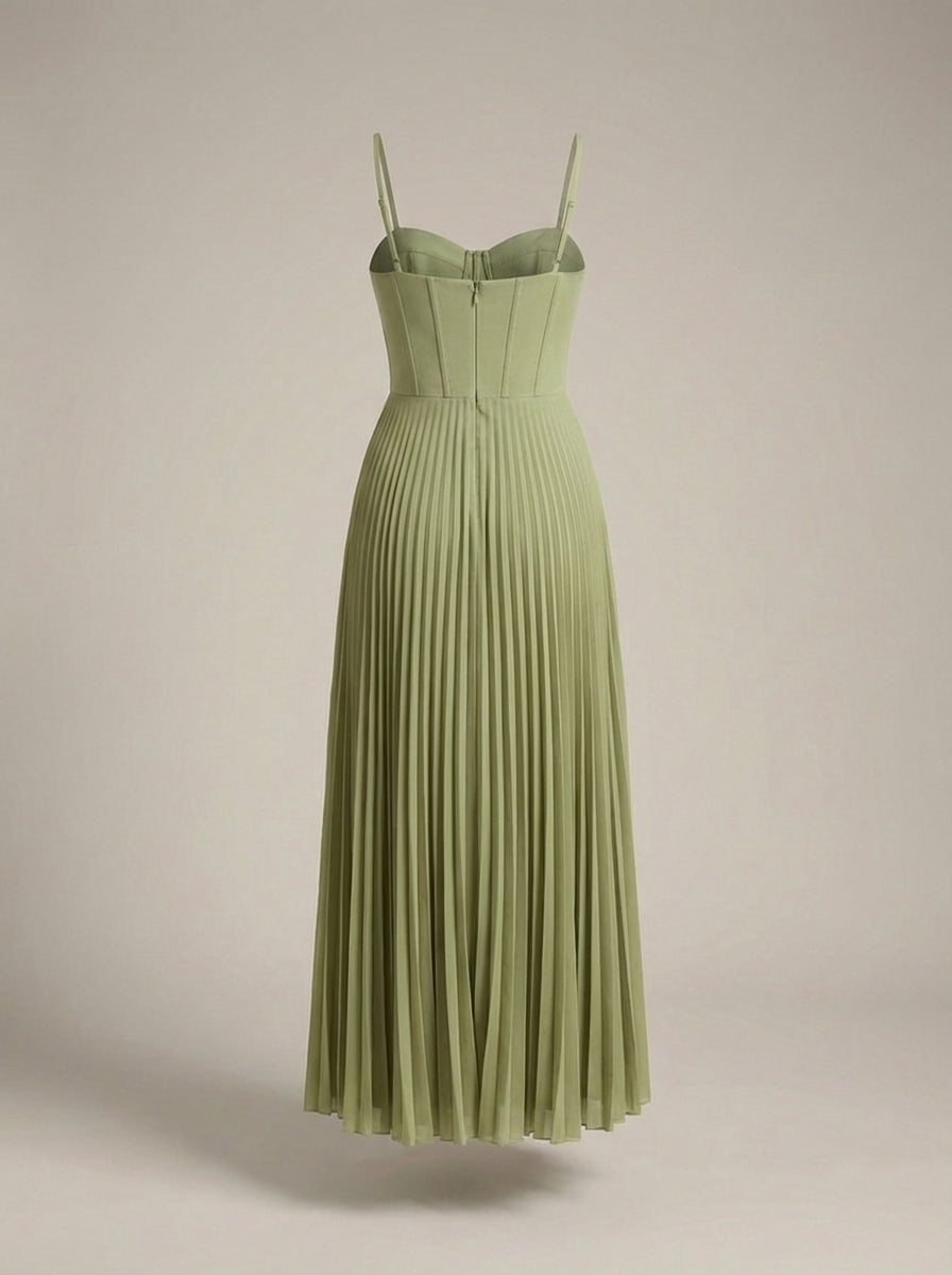 NOUVEAU RICHE Zoho | Langes Kleid für Damen - Maxi-Abendkleid mit Korsett und eleganter Passform