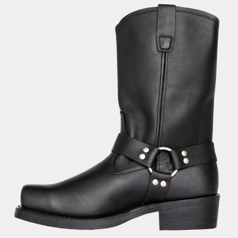NOUVEAU RICHE Langlebige Cowboystiefel Vintage Leder Zeitlos Für Damen