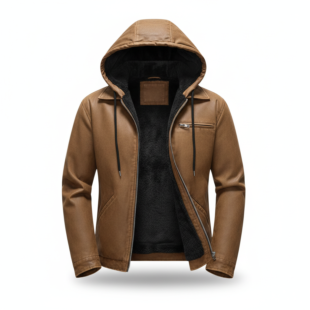 NOUVEAU RICHE Atmos | Lederjacke für Herren – Ultimative Eleganz und Komfort