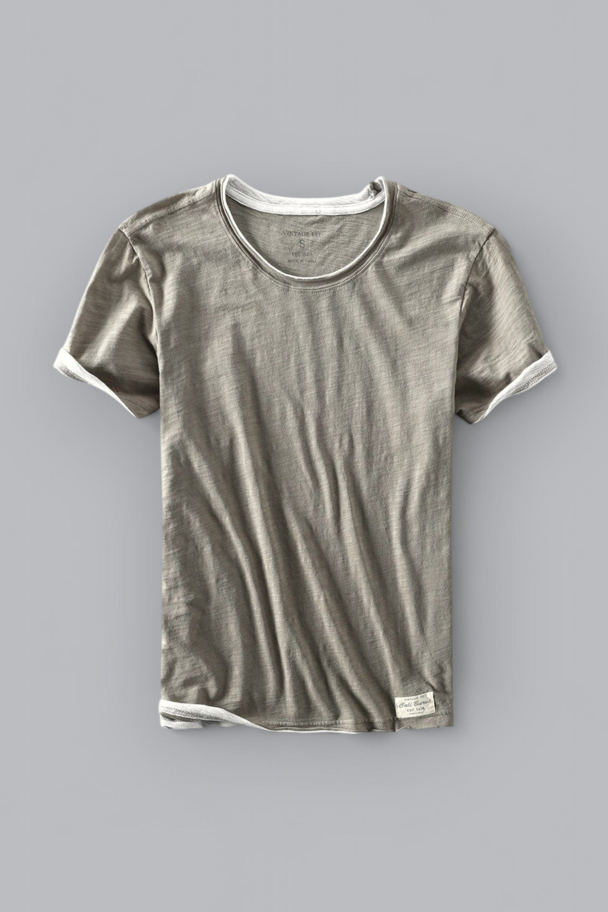 NOUVEAU RICHE Leichtes Weiches Herren T Shirt Sommer Atmungsaktiv