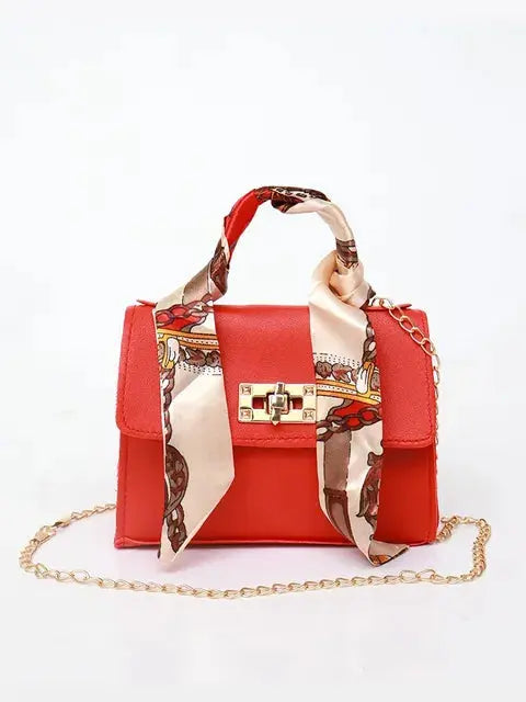 NOUVEAU RICHE Damen Handtasche – Elegantes Leder-Design & Vielseitiger Stil Rot