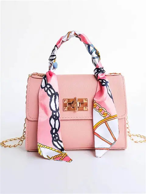 NOUVEAU RICHE Damen Handtasche – Elegantes Leder-Design & Vielseitiger Stil Rosa