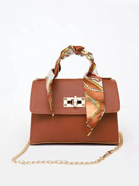 NOUVEAU RICHE Damen Handtasche – Elegantes Leder-Design & Vielseitiger Stil Braun