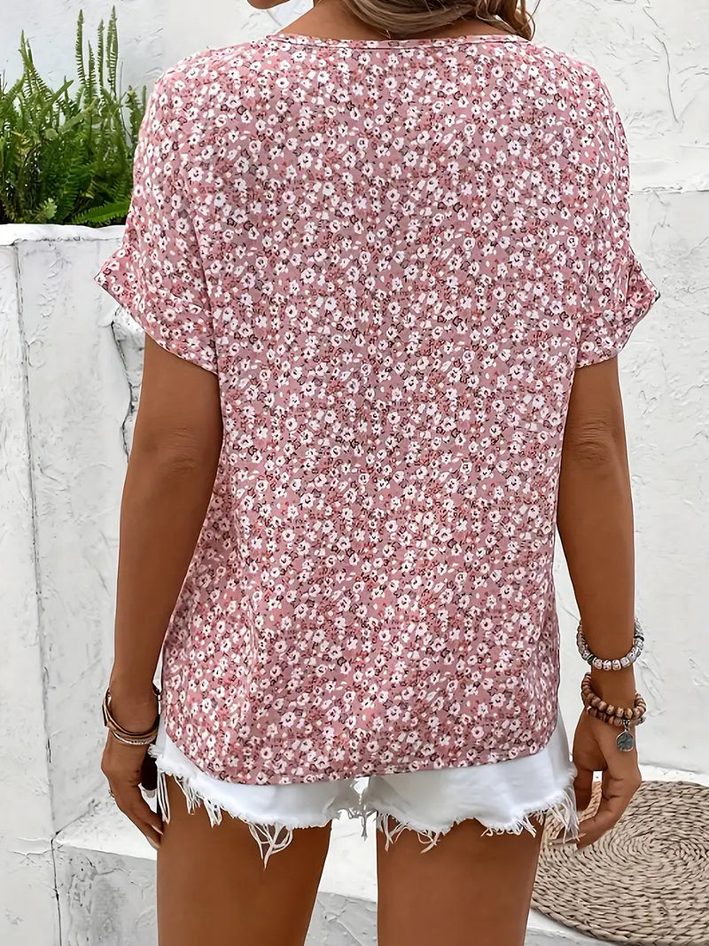 NOUVEAU RICHE Flora | Damen Sommeroberteil – Kurzer Schnitt, Leichtes Material & Luftiges Design