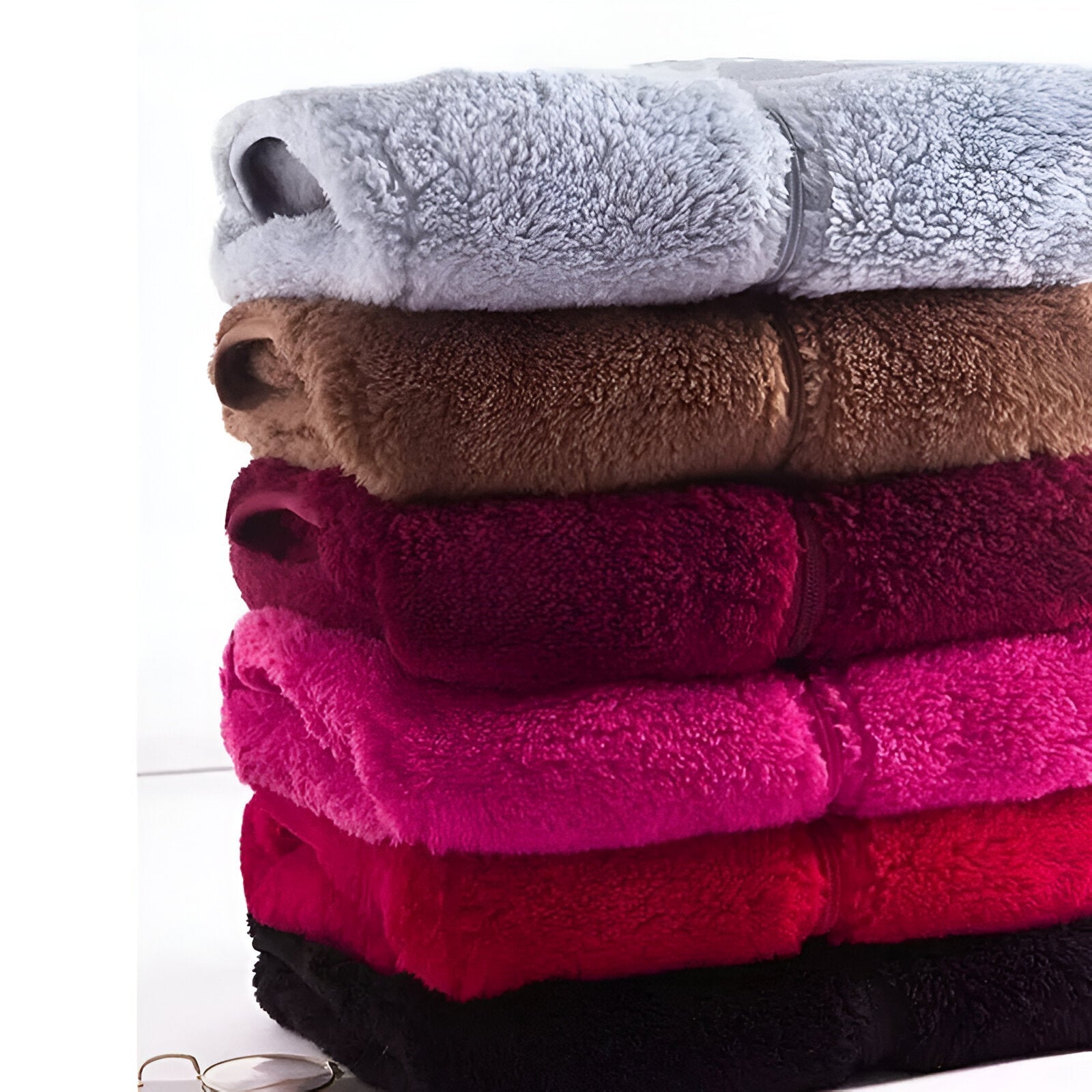 NOUVEAU RICHE Damen Fleece Weste – Ärmellose Polar Fleece Winterweste für Kalte Tage