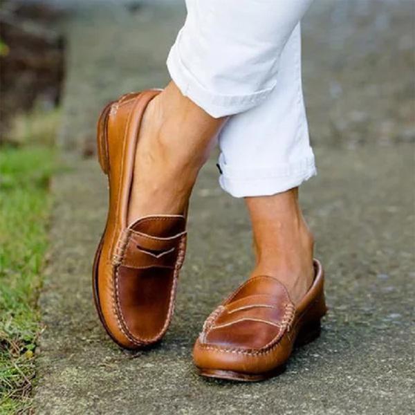 NOUVEAU RICHE Bequeme Loafer-Schuhe für Damen – Stilvolle und vielseitige Damenloafers für jeden Anlass Braun
