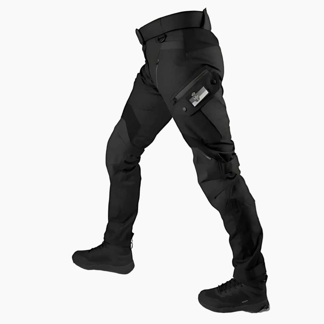 NOUVEAU RICHE Taktische Hose Grau Größe L Für Action Und Outdoor Einsatz Schwarz